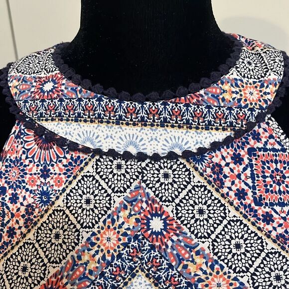 Y2K Handkerchief Hippie Style Sleeveless Mini Dress - Picture 2 of 8